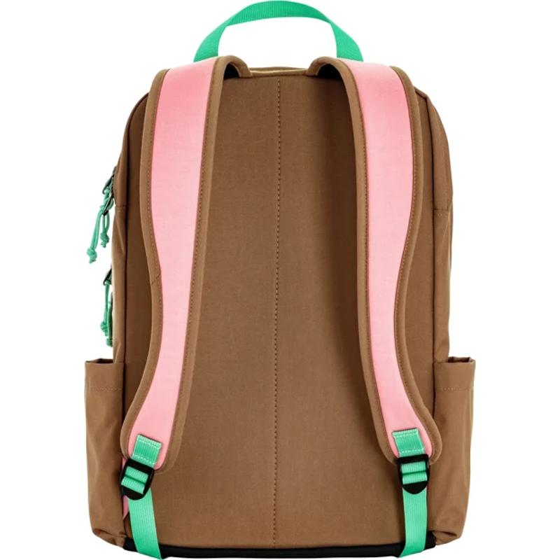 Fjallraven Vardag Backpack 17 in Poppy Pink-Khaki Dust-2
