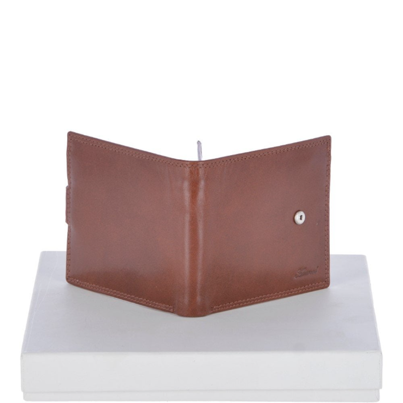 Ashwood 1258-VT Rfid Wallet in Tan-3