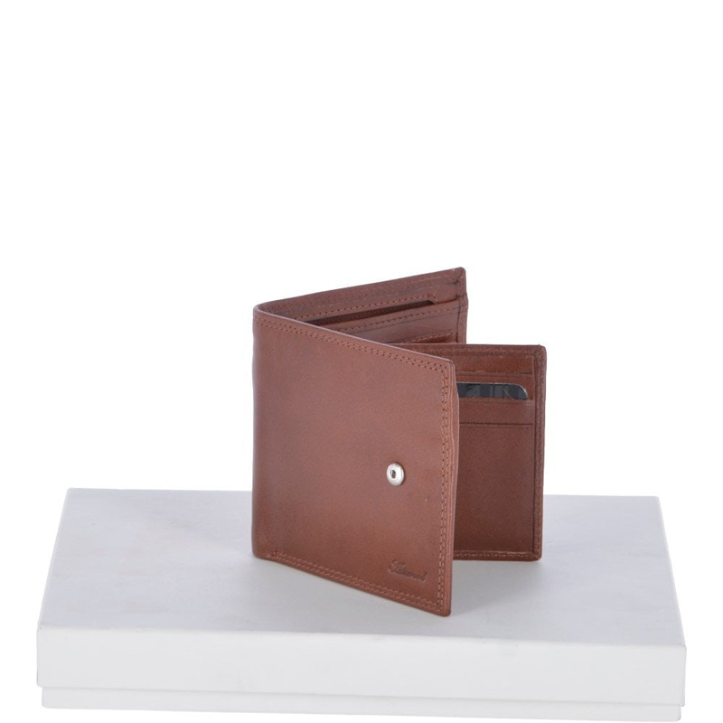 Ashwood 1258-VT Rfid Wallet in Tan-2