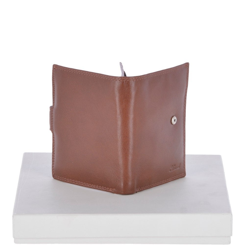 Ashwood 1246-VT RFID Wallet in Brown-2