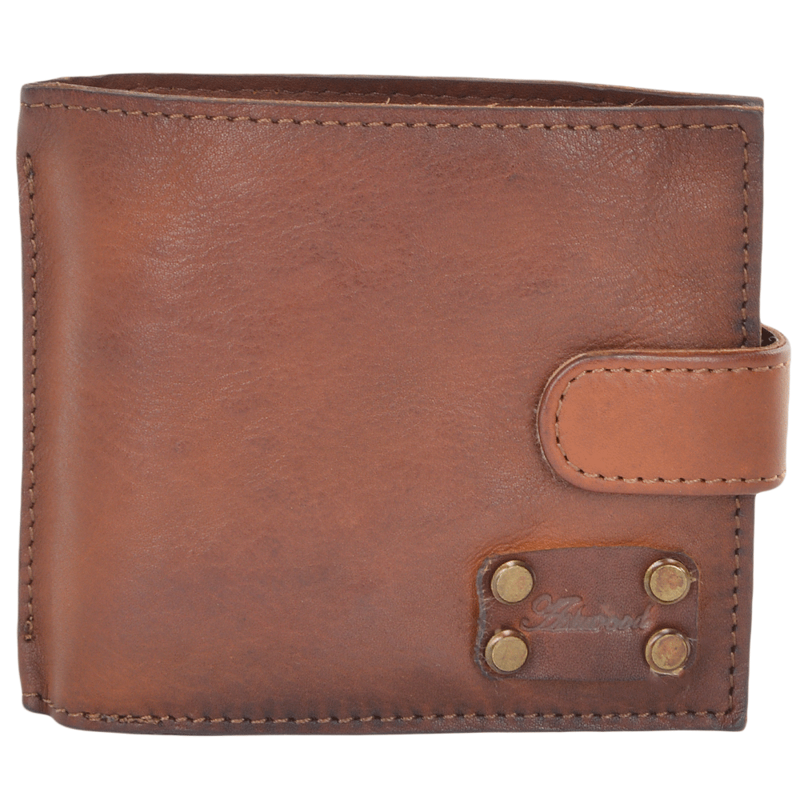 Ashwood 1775 Wallet in Tan