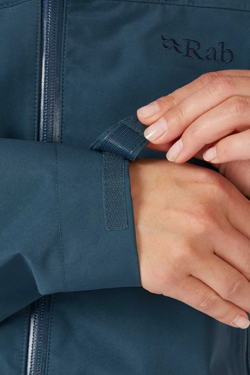 Rab Namche GTX Jacket Womens in Mulberry-4