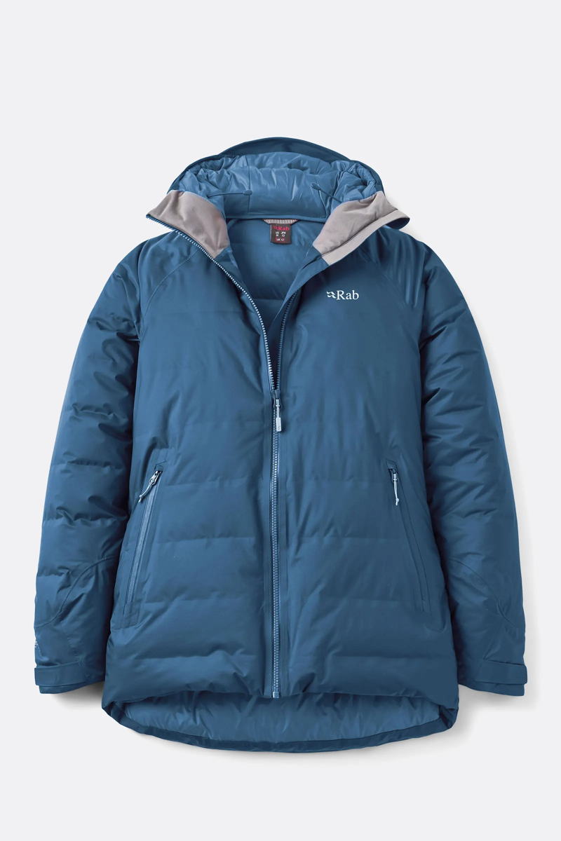 Rab Valiance Jacket Womens in Tempest Blue