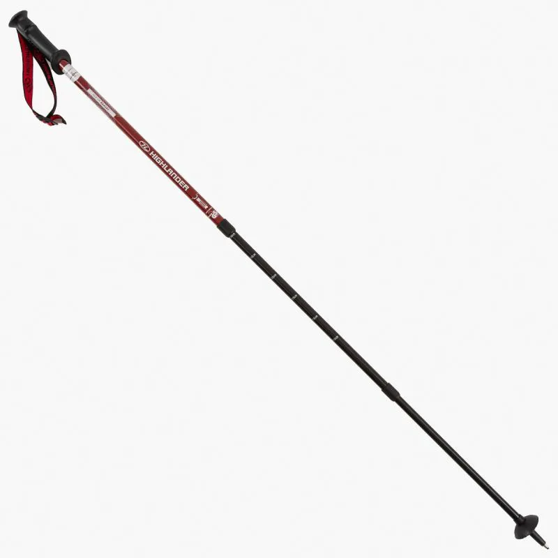 Highlander Raasay Walking pole in Red