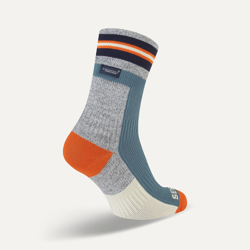 Sealskinz Surlingham Waterproof Ankle length Sock in Blue-1