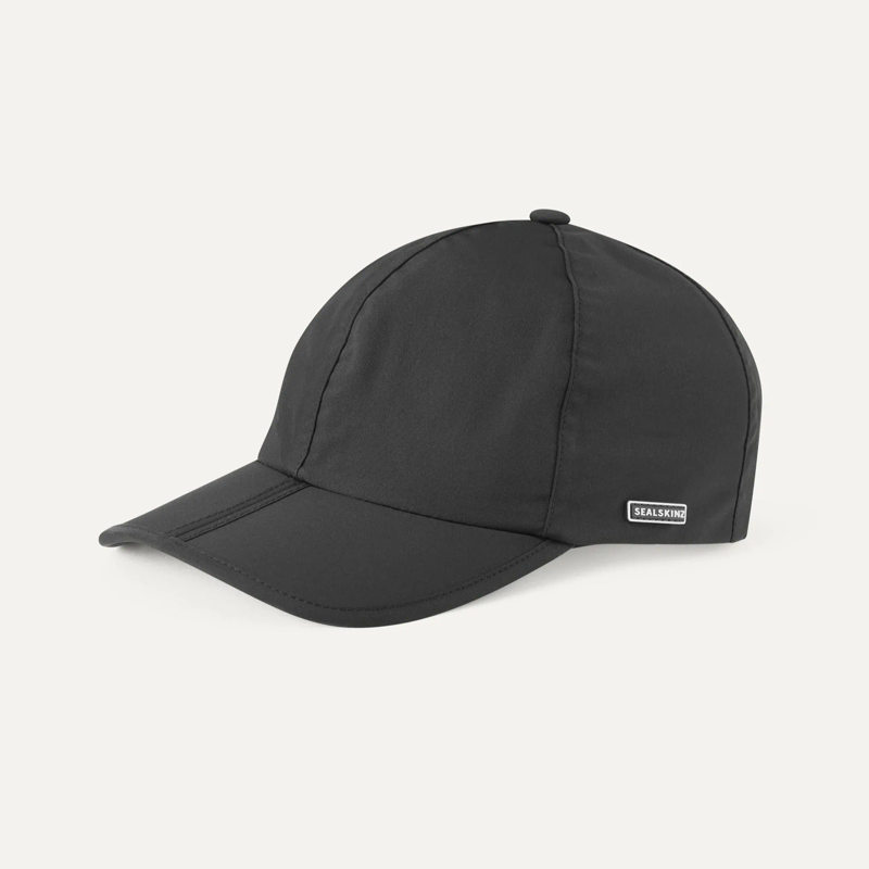 Sealskinz Salle Foldable Waterproof Cap in Black 