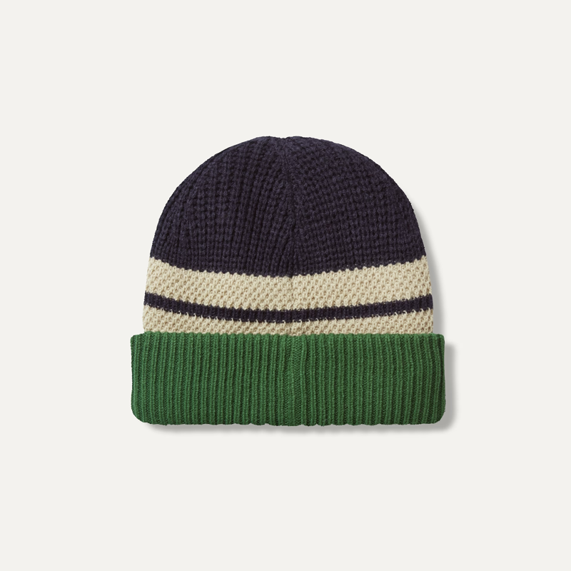 Sealskinz Bittering Waterproof Roll Cuff Beanie in Navy-1