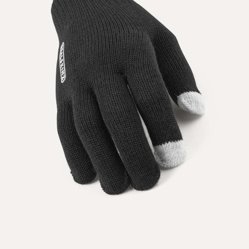 Sealskin Hanworth Merino Glove in Black-2