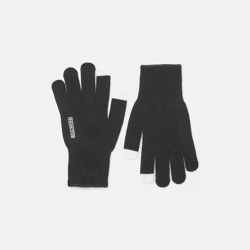 Sealskin Hanworth Merino Glove in Black