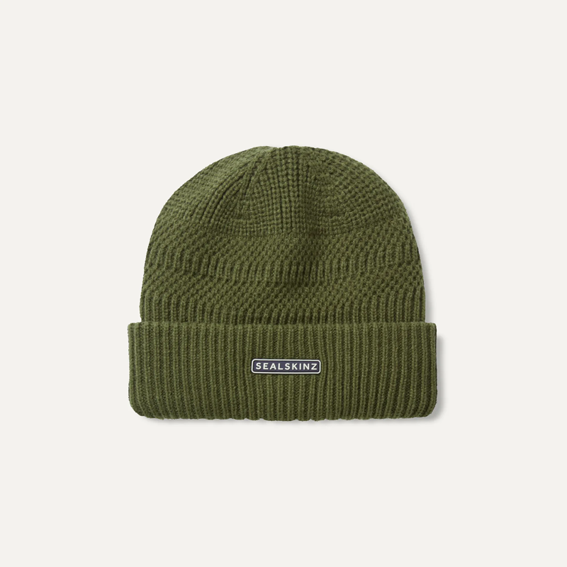 Sealskinz Gressenhall Waterproof Beanie in Olive