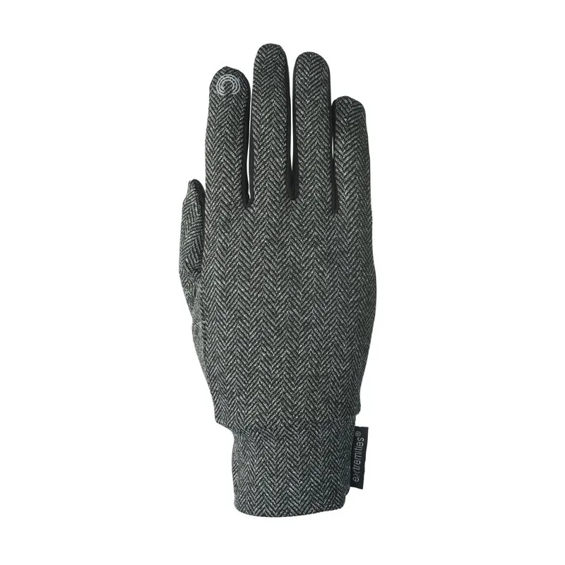 Extremities Herringbone Liner Touch Glove