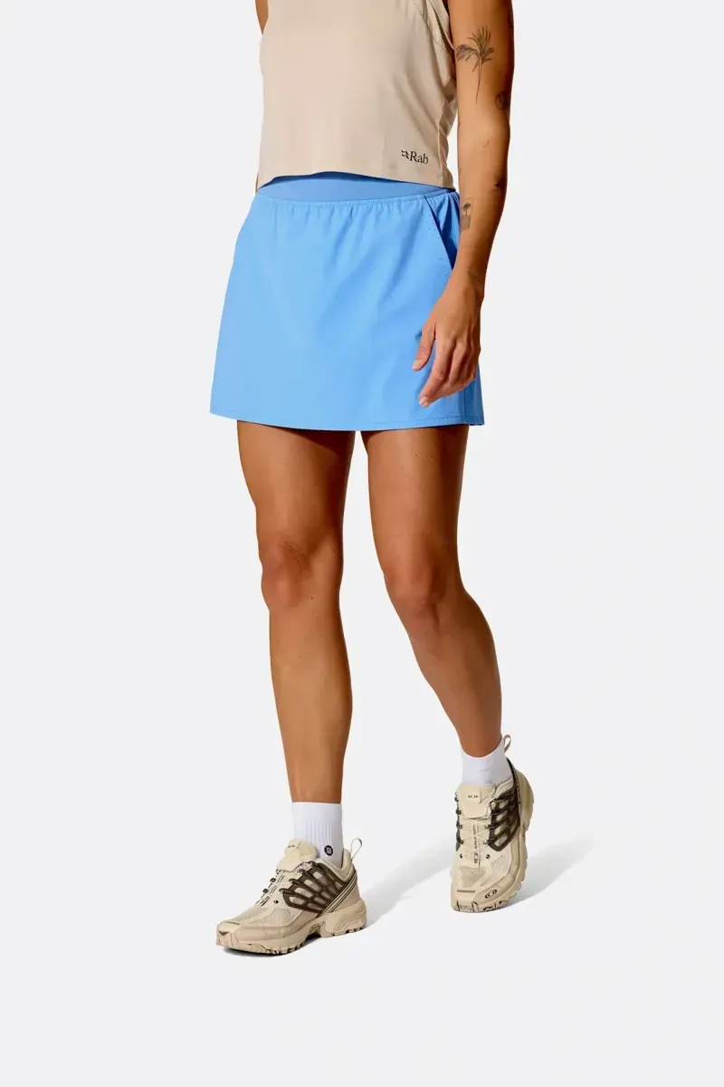 Rab Women's Momentum Skort Womens in Bluebird-3