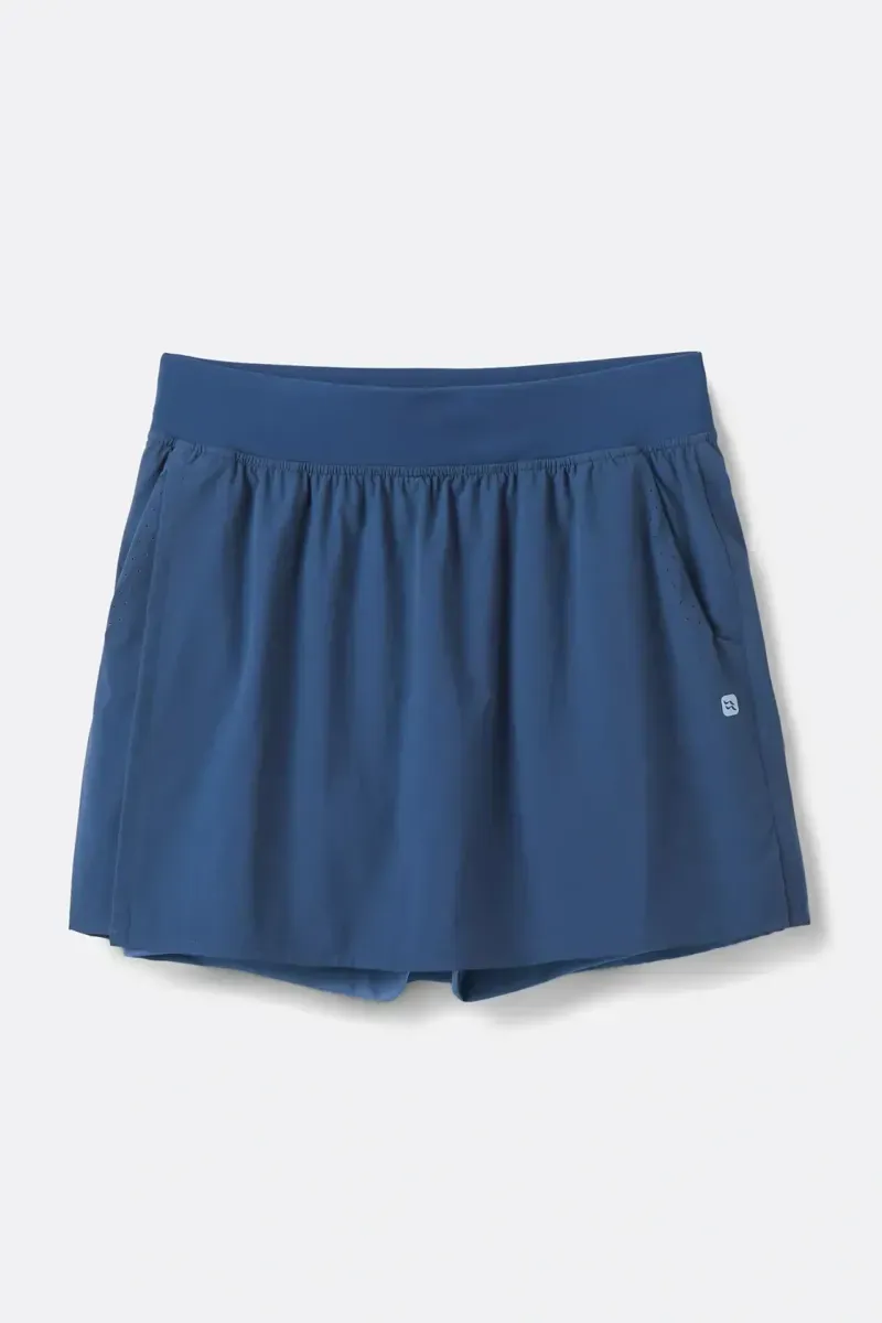 Rab Momentum Skort Womens in Tempest Blue