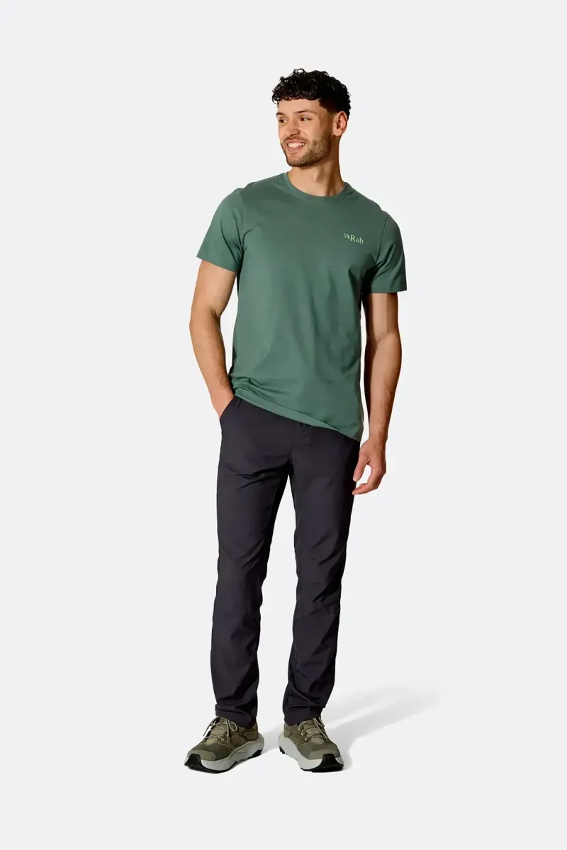 Rab Stance Traverse T-Shirt Mens in Sage-3