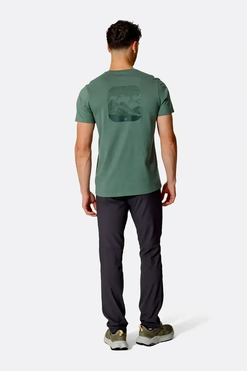 Rab Stance Traverse T-Shirt Mens in Sage-4