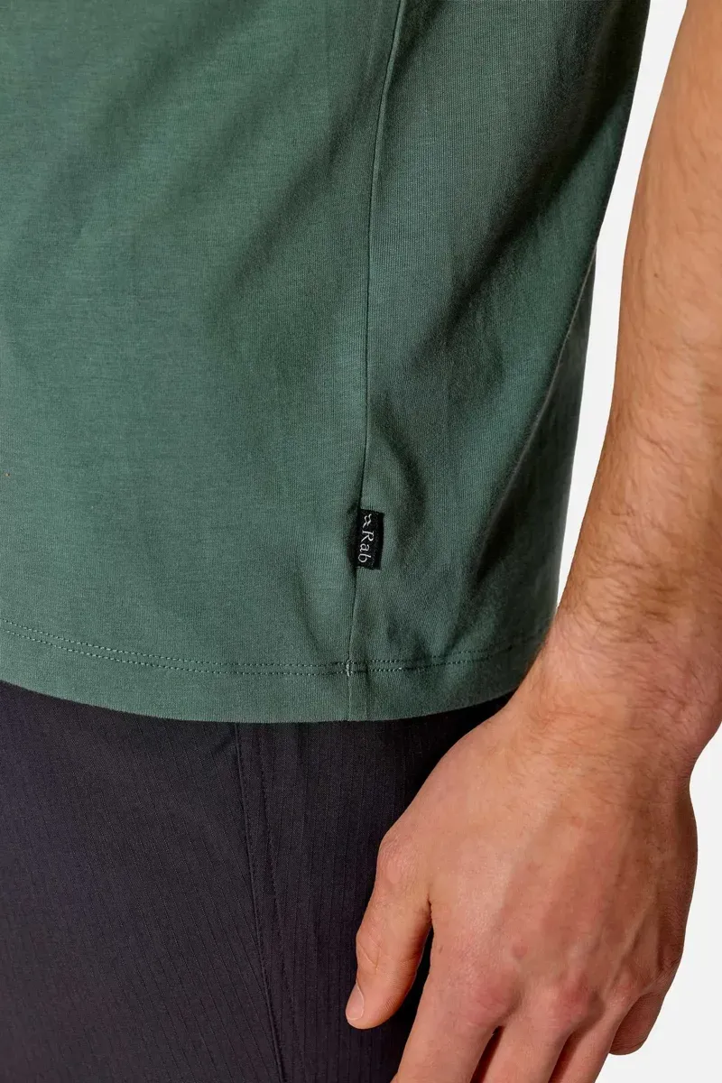 Rab Stance Traverse T-Shirt Mens in Sage-7