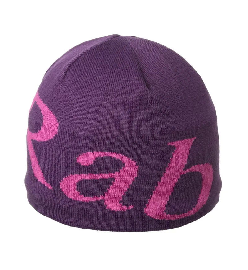 Rab Logo Beanie Grape
