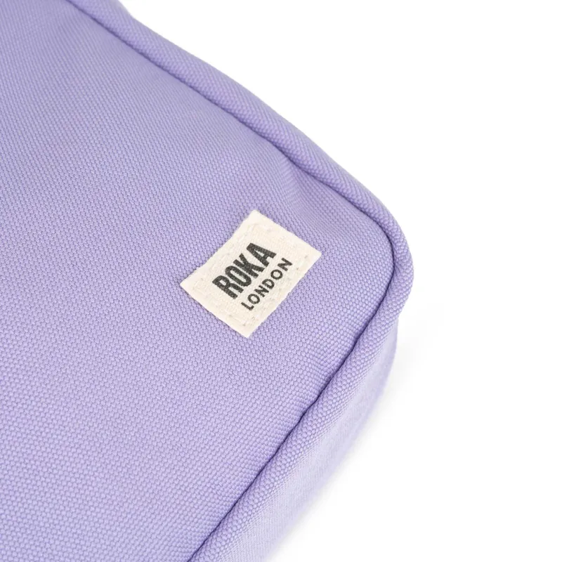 Roka Bond Recycled Canvas Bag in Lavender-4