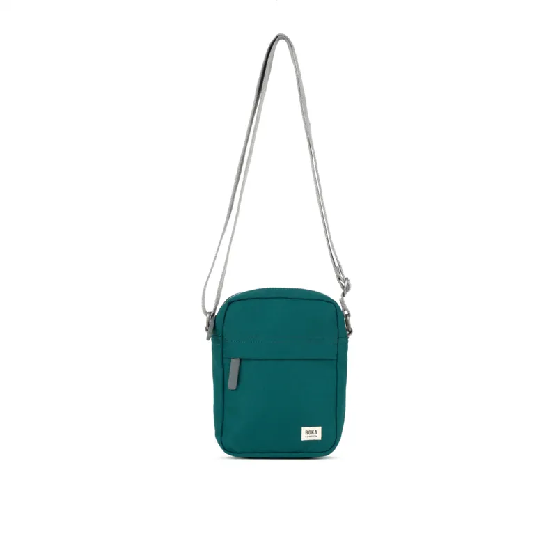 Roka Bond Recycled Canvas Bag in Teal