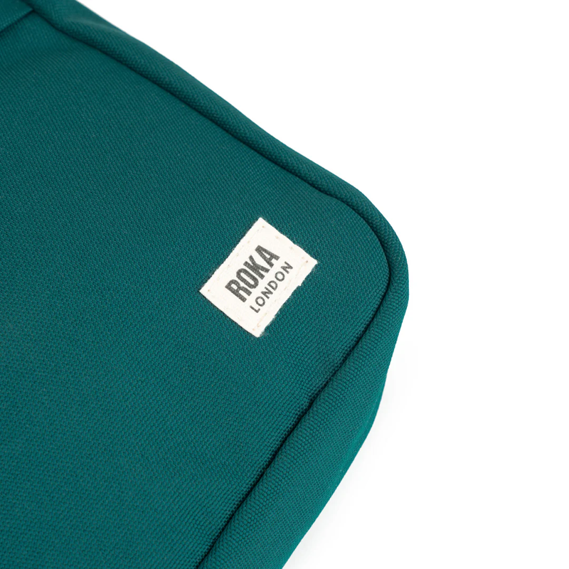 Roka Bond Recycled Canvas Bag in Teal-5