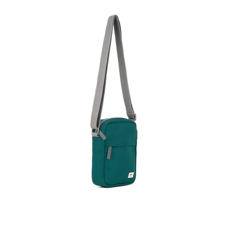 Roka Bond Recycled Canvas Bag in Teal-1