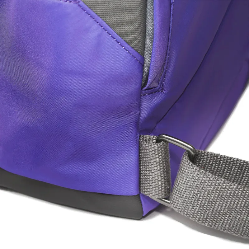 Roka Canfield B Small Recycled Nylon Bag in Simple Purple-2