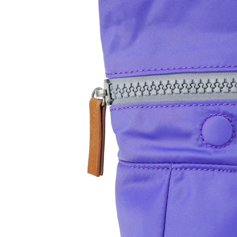Roka Canfield B Small Recycled Nylon Bag in Simple Purple-1