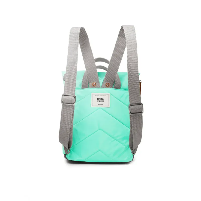 Roka Canfield B Small Recycled Nylon Bag in Capri-4