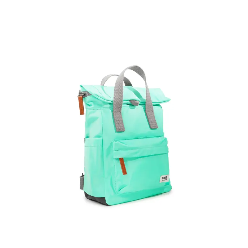 Roka Canfield B Small Recycled Nylon Bag in Capri