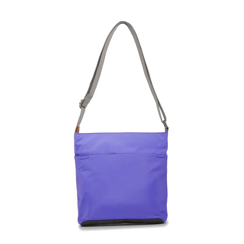 Roka Kennington B Sustainable Nylon Cross Body Bag in Simple Purple-2