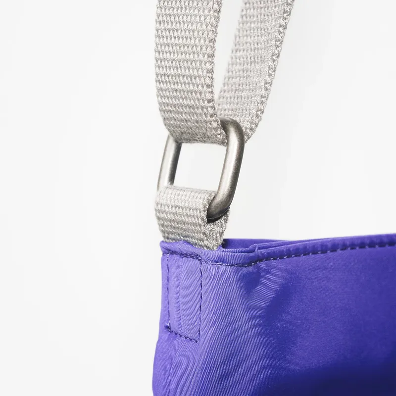 Roka Kennington B Sustainable Nylon Cross Body Bag in Simple Purple-3