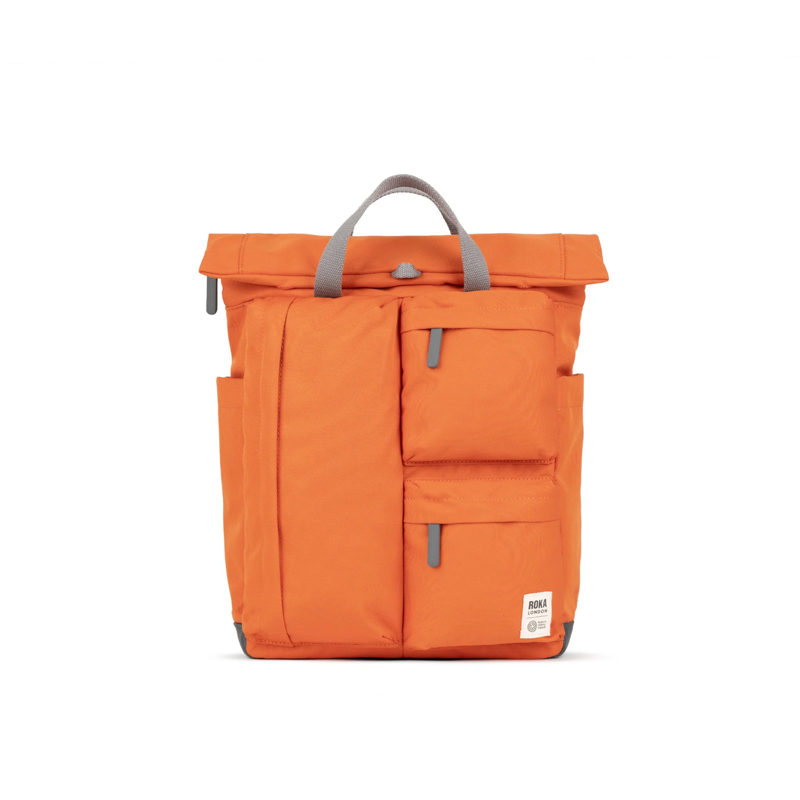 Roka Waterhouse  Recycled Canvas Bag in Atomic Orange-1