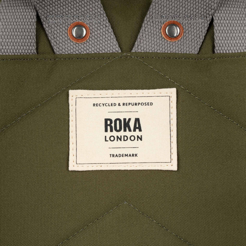 Roka Waterhouse Recycled Canvas Bag in Moss-4