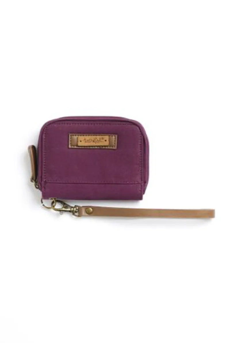Weird Fish Corfe Purse in Boysenberry-2