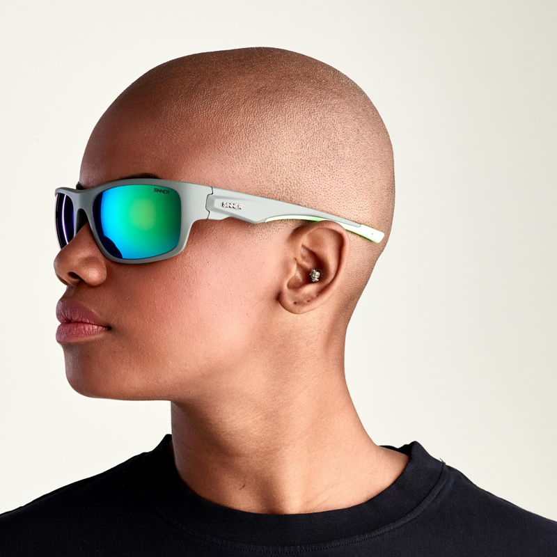 Sinner Bruno Sunglasses in Dark Grey-3