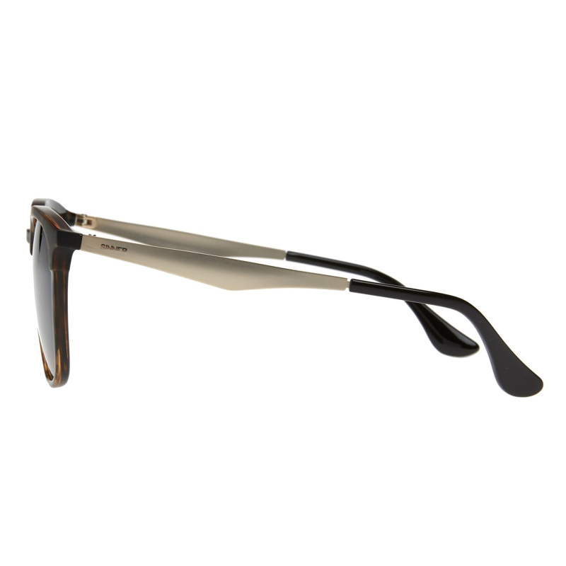 Sinner Cowell Sunglasses in Brown/Yellow Tortoiseshell-2