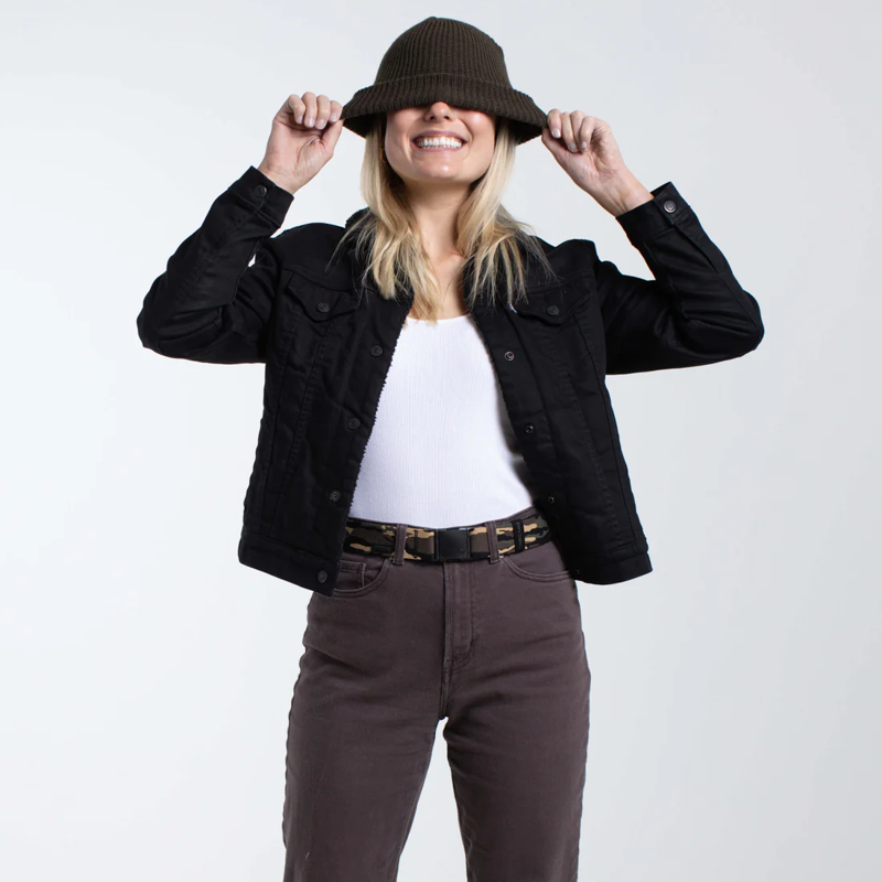 Arcade Terroflage A2 Stretch Belt in Black/Ivy Green-4