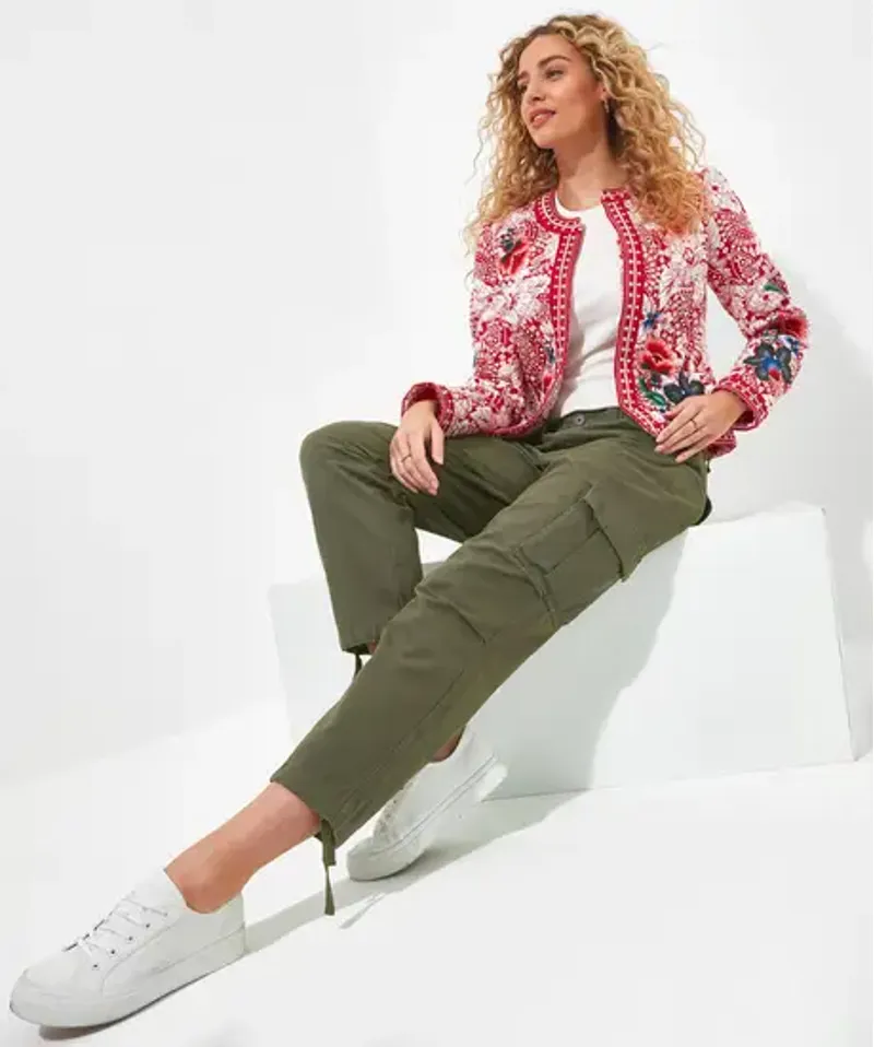 Joe Browns Joes Favourite Cargo Pants Womens in Khaki