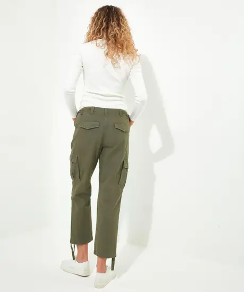 Joe Browns Joes Favourite Cargo Pants Womens in Khaki-1