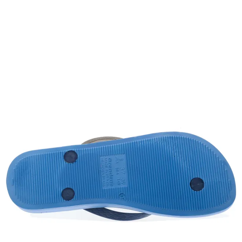 Ipanema Anatomic Blossom Flip Flops Womens in Blue-2