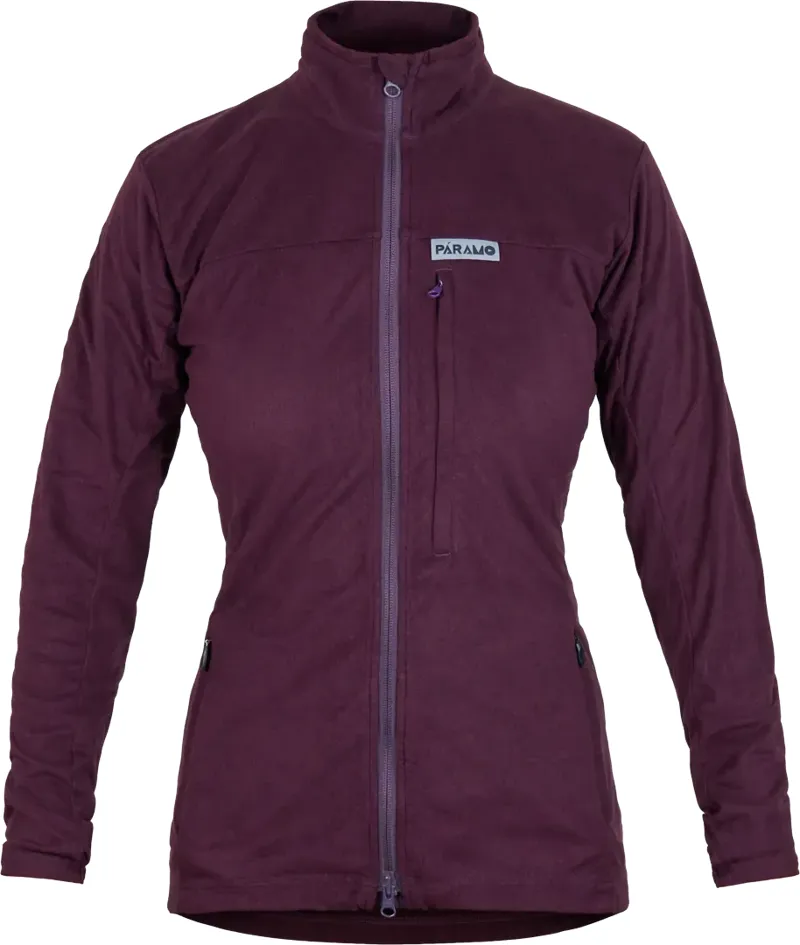 Paramo Bentu Fleece Jacket Womens in Elderberry 