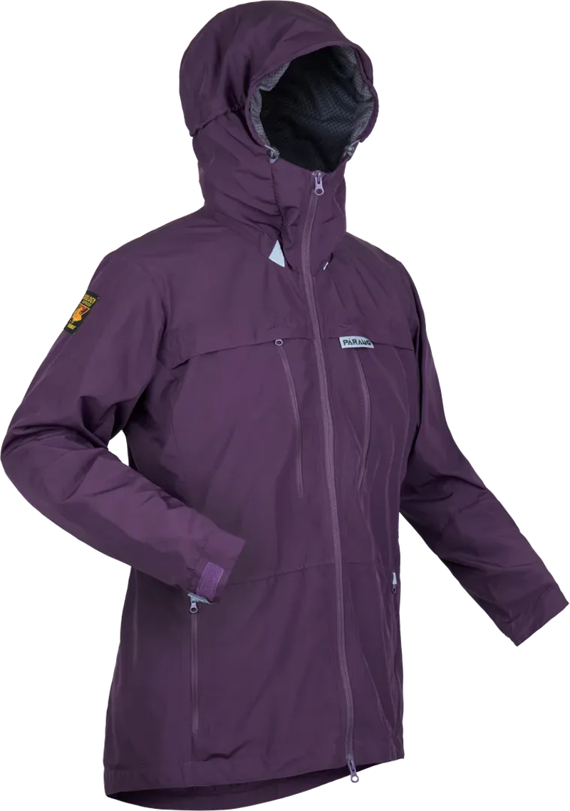 Paramo Bentu Windproof Jacket Womens in Elderberry-2