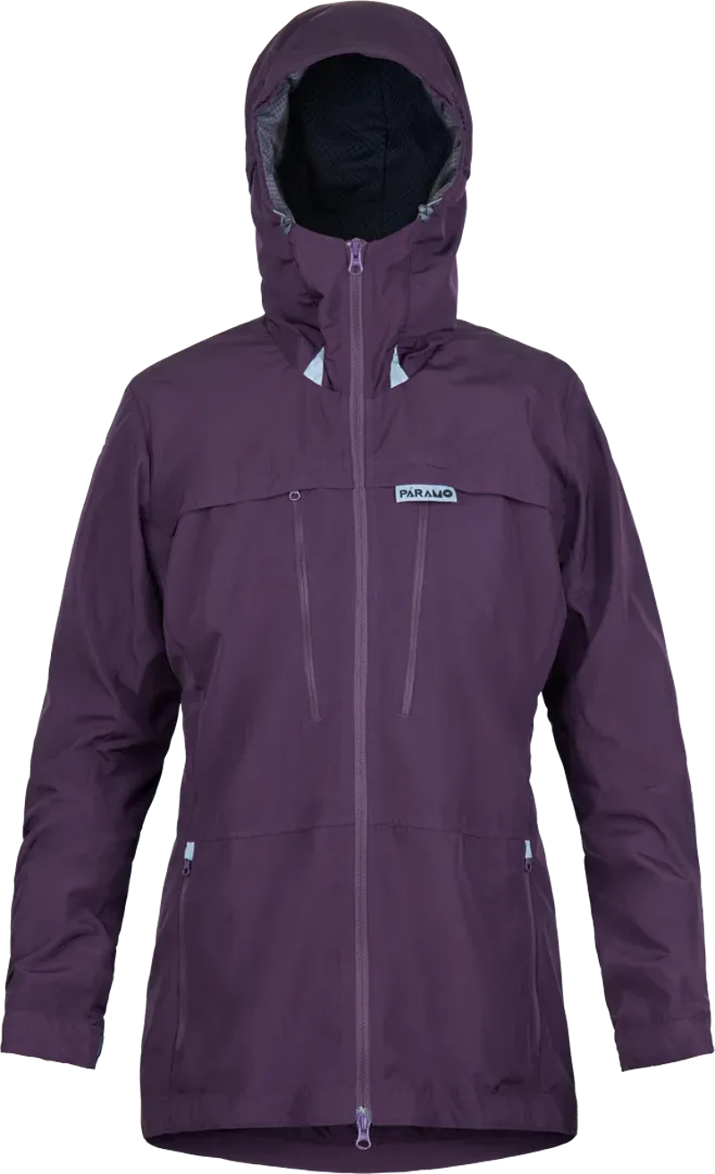 Paramo Bentu Windproof Jacket Womens in Elderberry