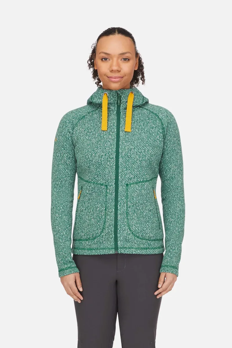 Rab Amy Hoody Womens in Green Slate-2