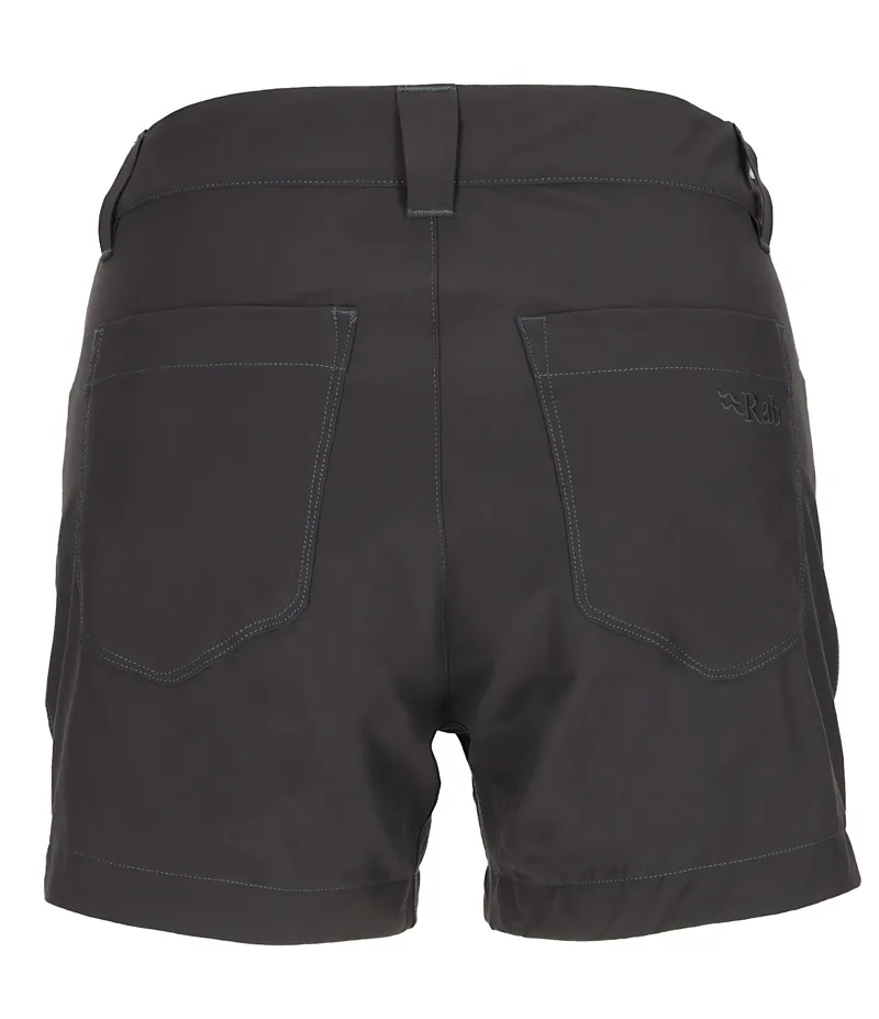 Rab Capstone Women's Shorts in Anthracite-2