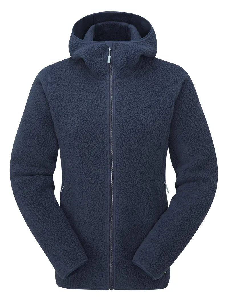 Rab Shearling Women's Hoody in Deep Ink