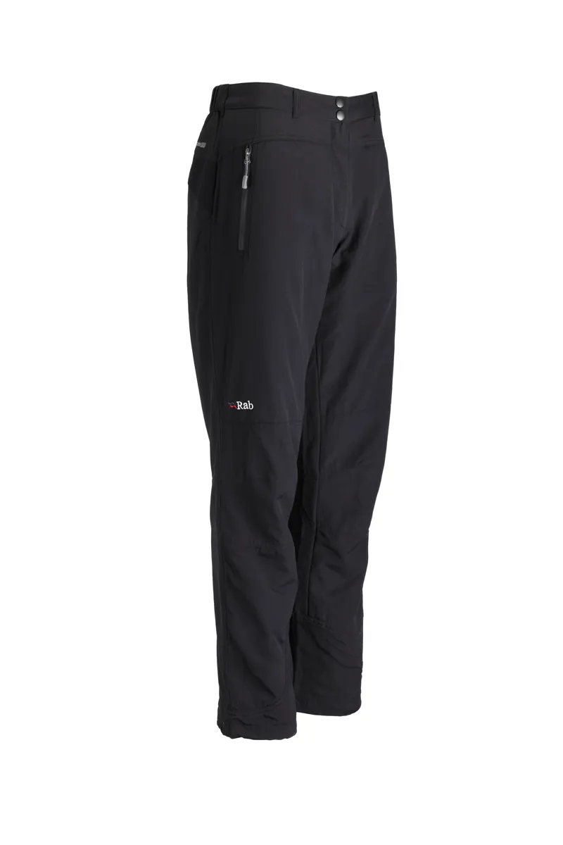Rab Vapour-Rise Womens Trail Pants in Black