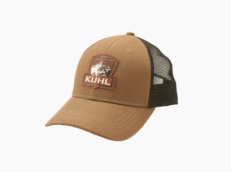 Kuhl The Law Trucker Hat in Dark Khaki