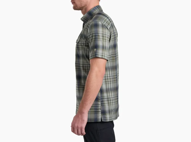 Kuhl Response Shirt Mens in Olive Night-1